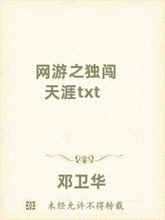 網游之獨闖天涯txt